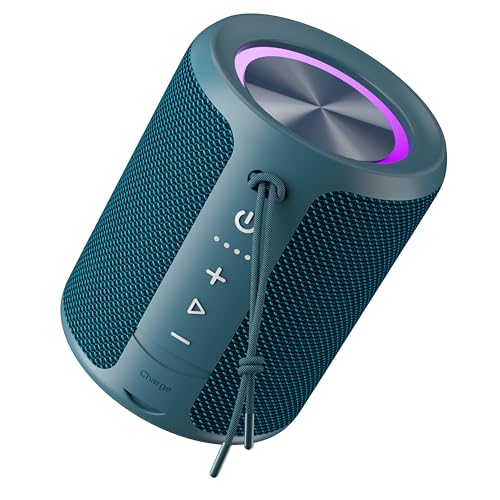 DUDGSIS Portable Bluetooth Speaker (Blue)