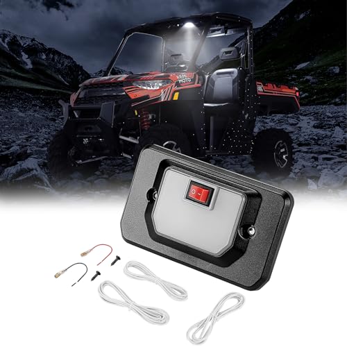 KEMIMOTO XP 1000 Dome Light with Harness, Cabin Interior Light Compatible with Polaris Ranger XP 1000 / Ranger SP 570, Overhead LED Light Accessories Replace 2889159