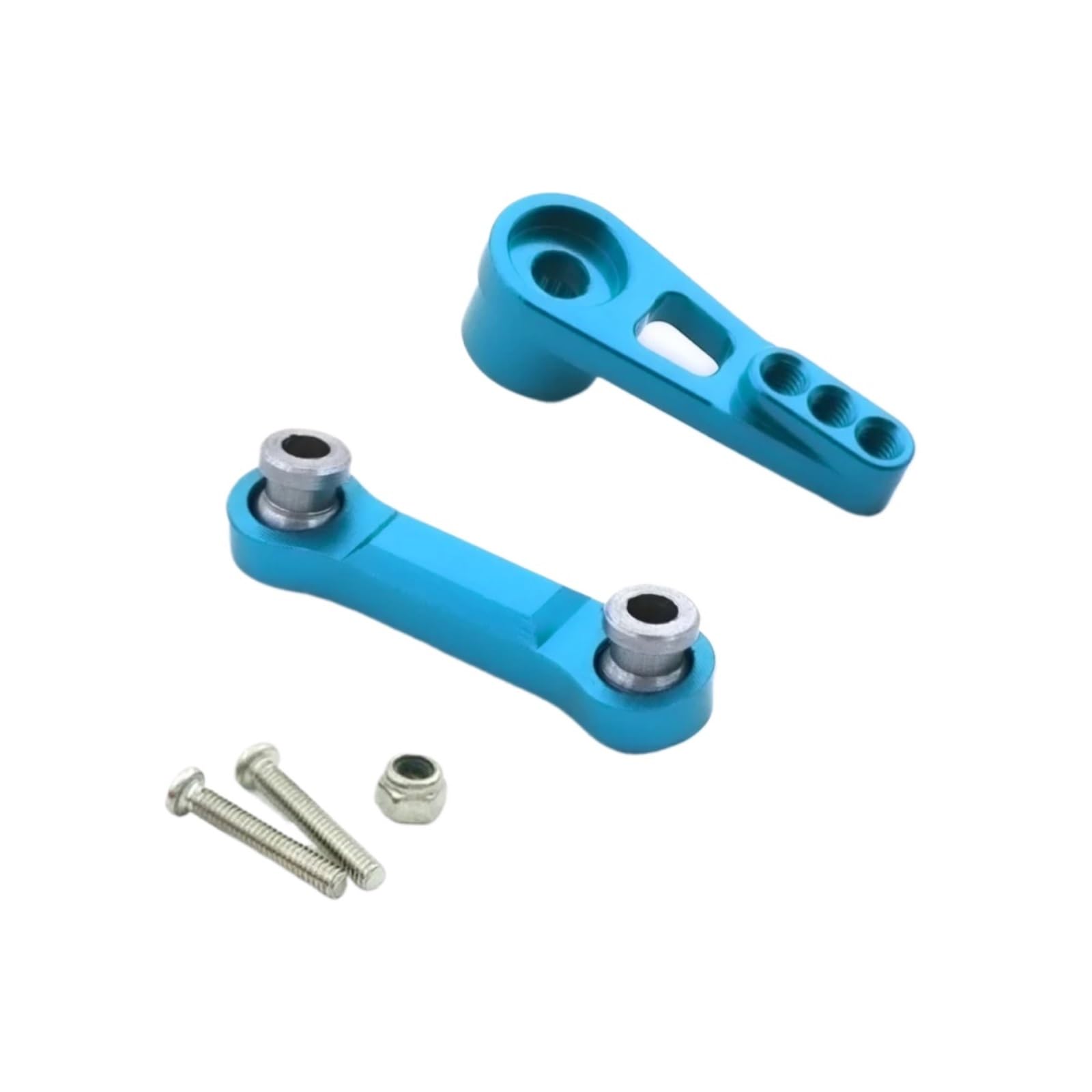 for WLtoys for A959 A959-B A949 A969 A979 RC Car Upgrade Parts Accessories 25T Servo Arm Horn Servo Pull Rod Car Upgrade Parts RC Upgrade Accessories(Blue)