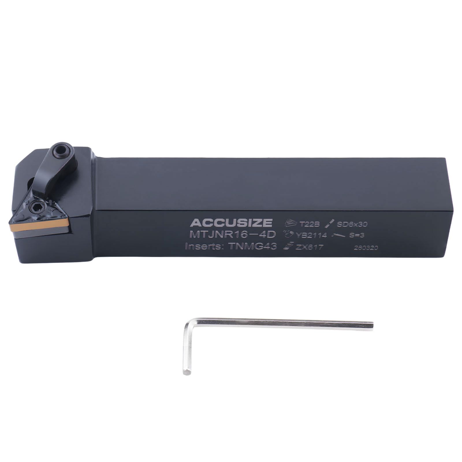 Accusize Indexable Tool Holder, 3/4" x 5", RH, 2312-5008 — Amazon image 11