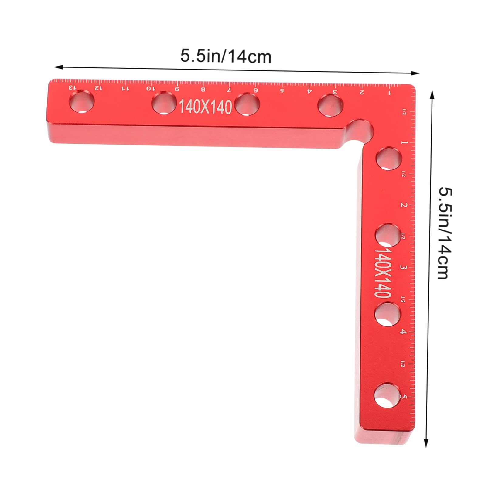 LIFKICH Right Angle Ruler 3-pack Woodworking Squares 90 Degree Clamps Clamping Squares for Assembling Cabinets