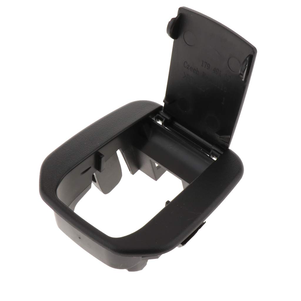 Cubiertas Isofix Reemplazo de Plástico Coches para Asiento Trasero de Niño - Negro