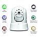 TRENDnet 720p HD Wireless Cloud Pan/Tilt/Zoom Surveillance Camera, 2-Way Audio, 25 Ft. Night Vision, MicroSD Card slot, Easy setup, WPS one-touch setup, TV-IP862IC