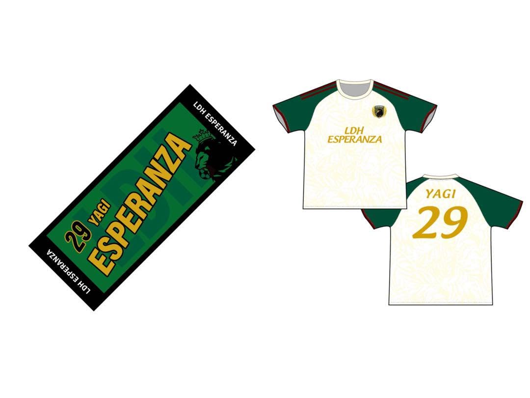 Amazon.co.jp: LDH ESPERANZA ネームタヲル ユニフォーム 八木勇