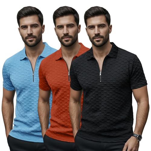 Image of Preneum Men's Poly Cotton Rich Solid Polo Tshirt | Collar Tshirts | Half Sleeves | Plain-Regular Fit (Available in Plus Sizes)