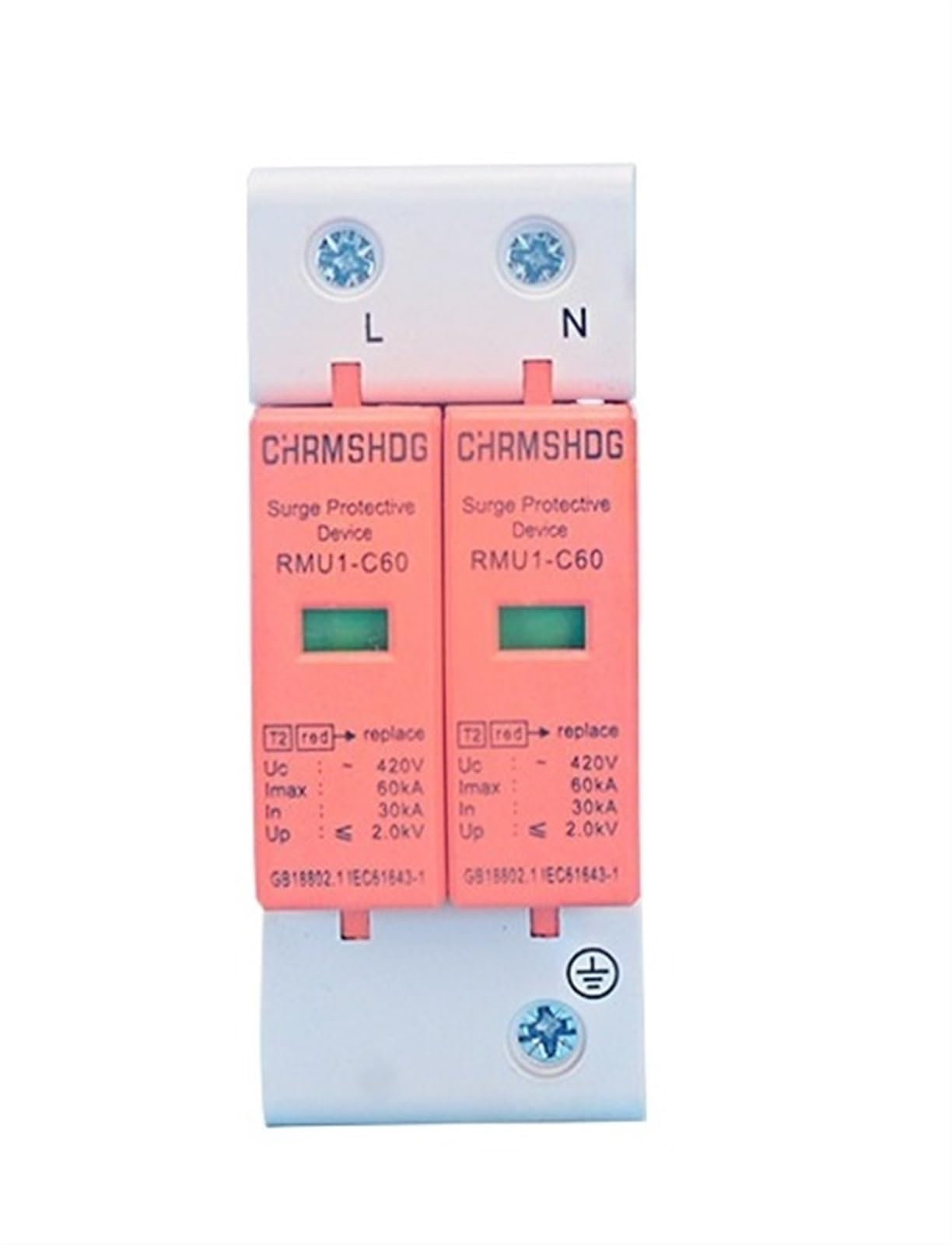 Parafoudre SPD 2P 20KA : protection contre la foudre domestique et parasurtenseur