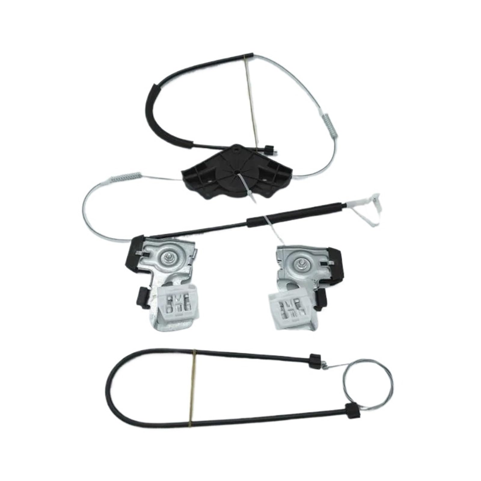 Sauanmnktp 1 Set Window Winder Repair Kit For Skoda For Octavia For A4 Mk1 1997-2011 Window Regulator Repair Kit Front Left Side