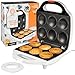 MasterChef Mini Pie & Quiche Maker- Thanksgiving Pie Baker Cooks 6 Small Pies or Quiches in Minutes- Non-stick Cooker w Dough Cutting Circle for Easy Measurement & Filling, Fall Cooking Must Have Gift