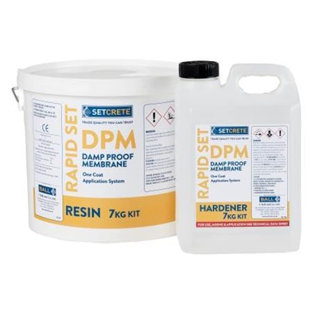 Buy Setcrete Rapid Set Damp Proof Membrane, Two Part Epoxy Resin System
