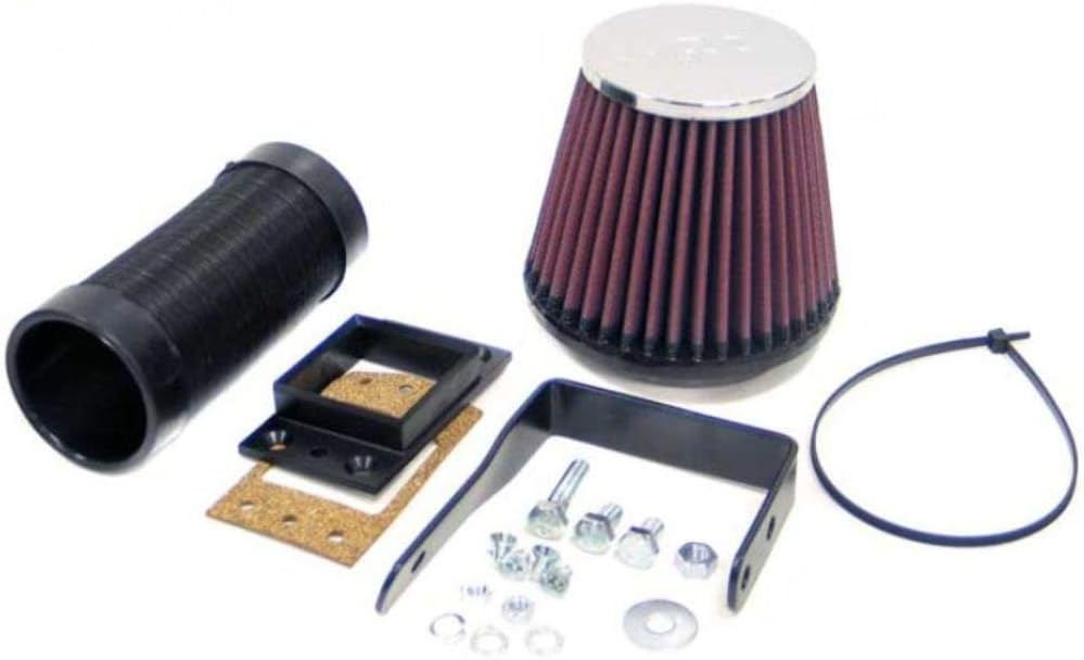 K&N Cold Air Intake Kit: High Performance, Guaranteed to Increase Horsepower: 50-State Legal: Fits 1982-1994 BMW (318i)57-0127