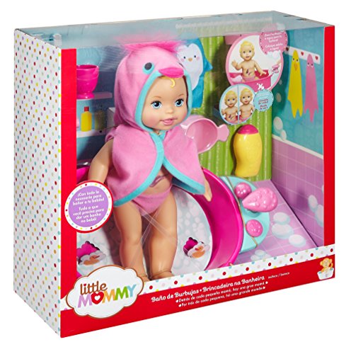 Little Mommy Brincadeira Na Banheira Mattel Loira