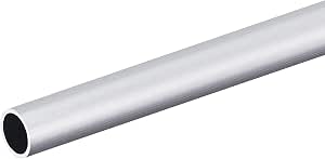 Tube Inox 50mm Tube Acier Tube SOURCING MAP 6063 Aluminium Rond Tube 20mm OD 10mm Interne Diamètre 200mm Longueur Tuyau Tube - Bricolage 30mm Tube Aluminium