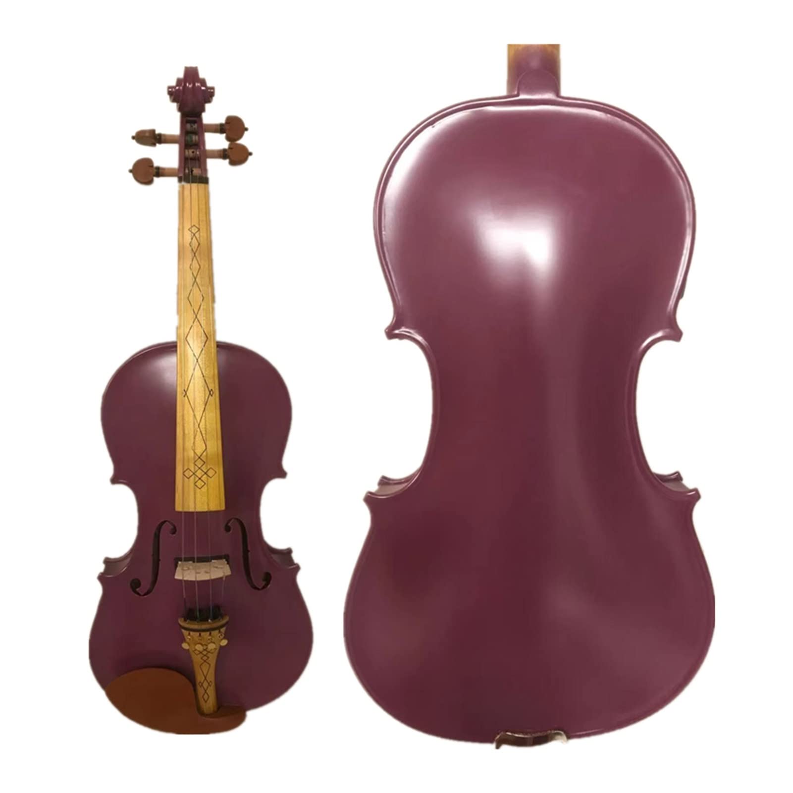 Violino Viola Colori Craft Electric & Acoustic Violin 4/4 Violino Professionale 4 Strumenti A Corda Violino