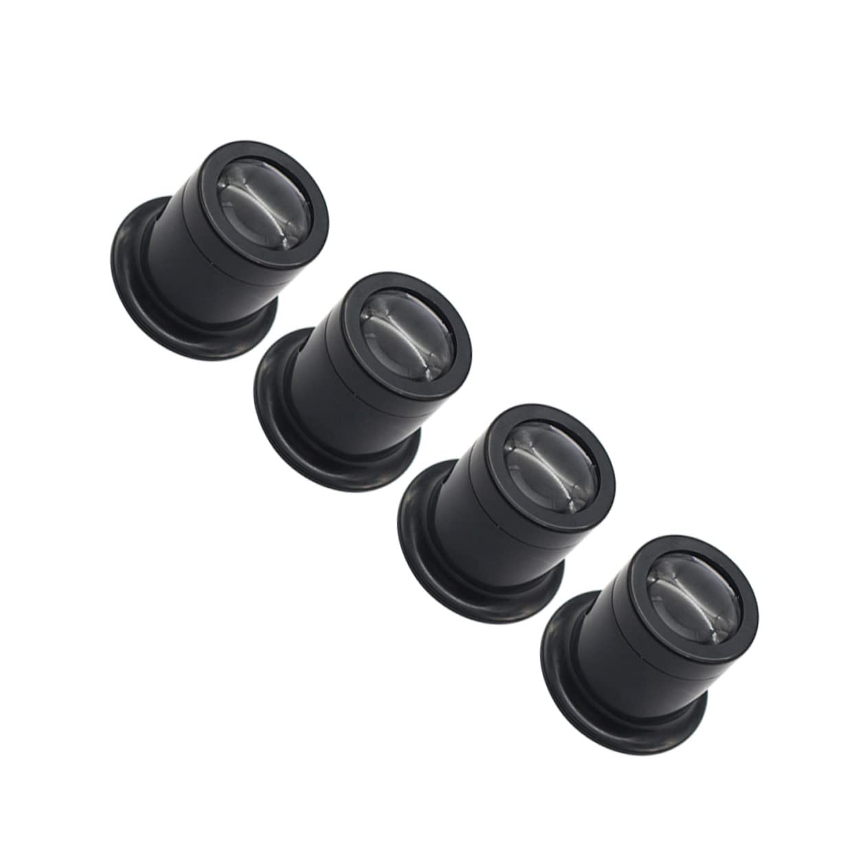 KONTONTY Household Tools 4pcs Repair Watch Repair Magnifying Glass Jewelry Magnifying Glass Mini Tools Jewelry Tools Jewelers 10x Jewelry Magnifier Set