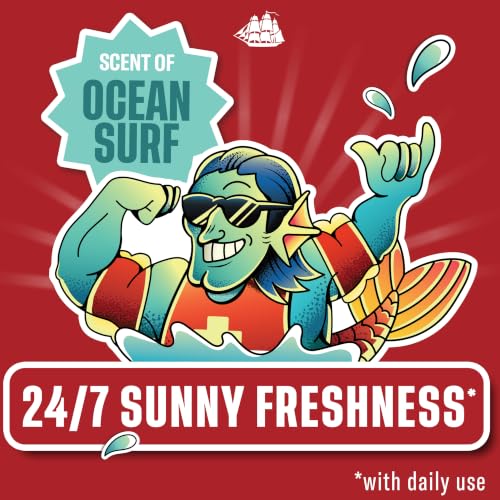 Image of Old Spice Dry Feel Antiperspirant Deodorant for Men, Summerdudes, 24 /7 Sweat & Odor Protection, 24 /7 Sunny Freshness & Long Lasting Scent, Invisible Solid, Broseidon with Ocean Surf Scent, 2.6 oz