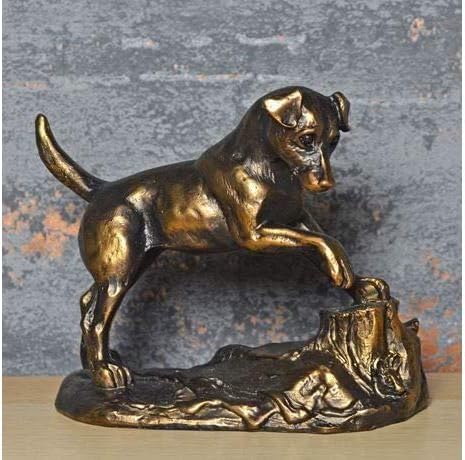 Harriet Glen Cold Cast Bronze Jack Russell Sculpture