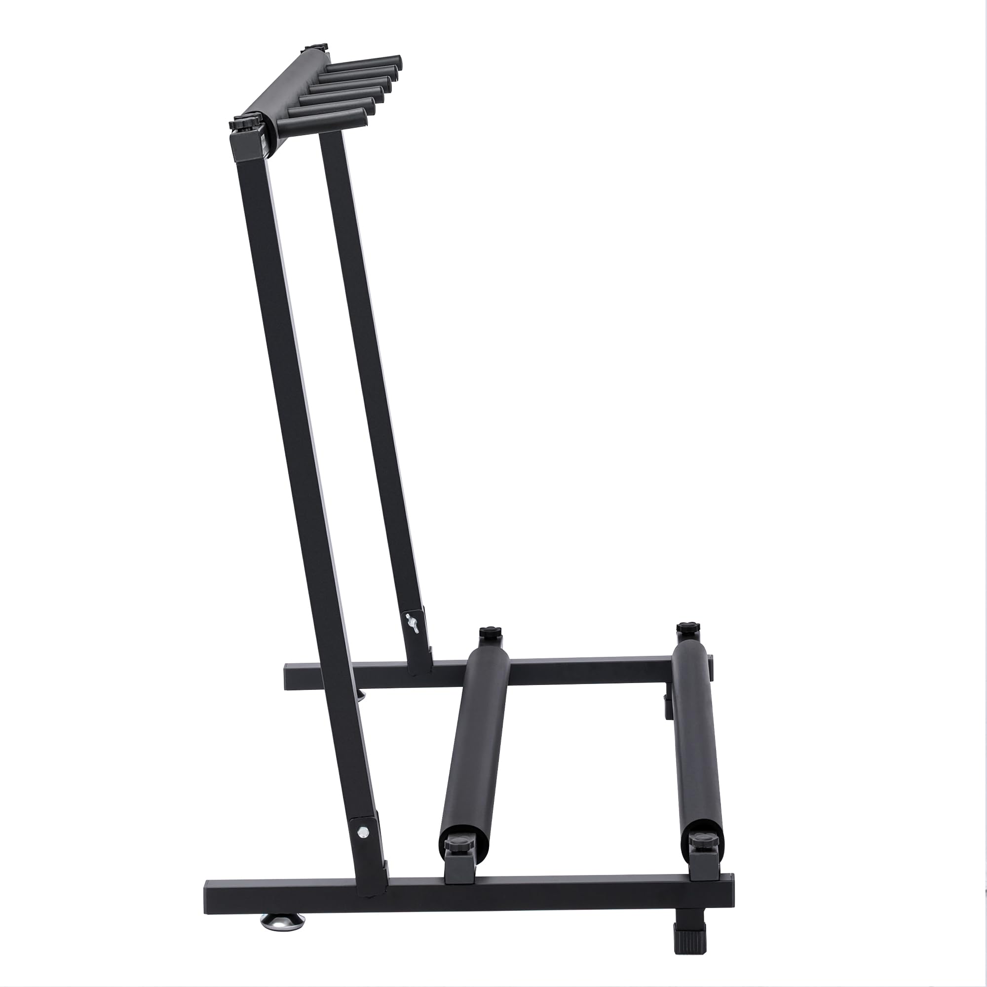 Soporte Guitarra de suelo para 5 instrumentos | Rack plegable universal para guitarra eléctrica, acústica o bajo | Estructura metálica resistente con protección de espuma y montaje sin herramientas