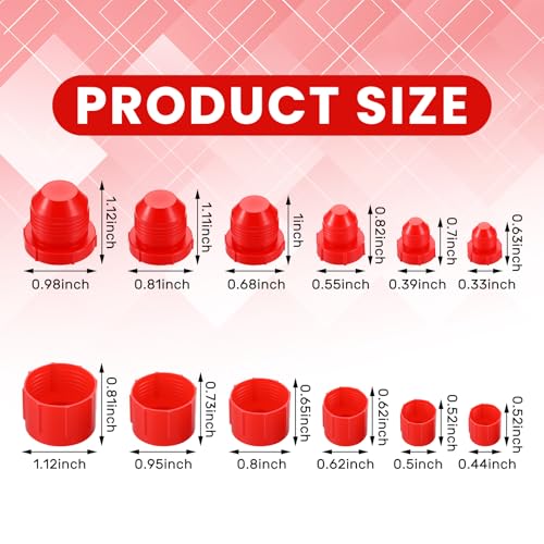 Image of Tallew 144 Pcs Plastic Caps and Plugs Automotive Plug and Cap Kit