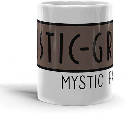 Miniatura 2 de Taza de cerámica mística para viajes, tazas de cumpleaños, té y café, 11 15 onzas, regalos para amigos, vacaciones familiares