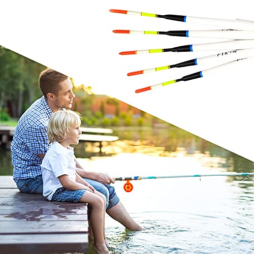 Pêche bouée balsa 3g flotteur vertical carpe accessoire 5pcs - 3