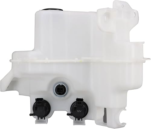 Vista 266 de TRQ Depósito de limpiaparabrisas compatible con Chevrolet Cruze 2016-2019 con luces antiniebla GM1288252 84036025 23365281PFM