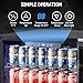 Kalamera 24 inch Beverage Refrigerator - 154 Cans Capacity Beverage Cooler- Fit Perfectly into 24