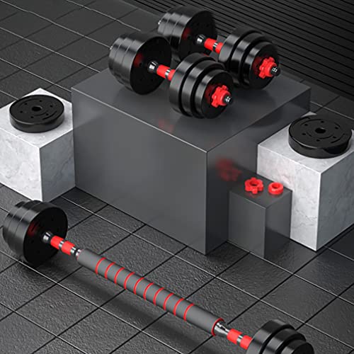 Dumbbell Verstelbare gewichten Dumbbells Barbell Set Training Gewichten Gym apparatuur met Drijfstang voor mannen Dames… - Afbeelding 6