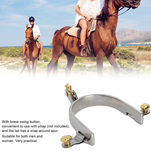 Entatial Uniseks sporen, roestbestendig, fijne afwerking, glad, praktisch, Amerikaans type, voor de landbouw - Afbeelding 5