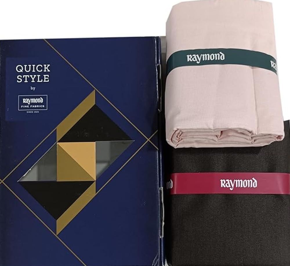 raymond fabrics Men's Unstitched Shirt Pant Fabric Combo Set | Premium Formal Shirt & Trouser Material | Tailoring Fabric for Office, Business & Special Occasions-picture-38