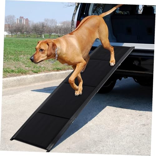 Rampe pliable pour chiens légère et compacte avec escalier antidérapant sécurisé