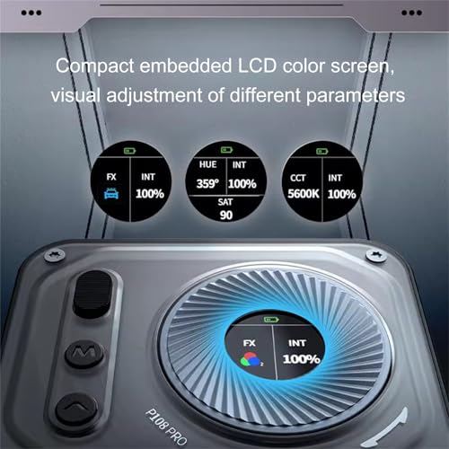 Luz de video LED multicolor para estudio y fotografía en casa 3