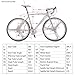 Road Bike,21 Speed Bicycle with Disc Brake,700C Wheels Road Bikes for Men or Women,49cm/54cm Frame for Adult Cycling Bicycle…(3 Spoke Wheel, 54cm)