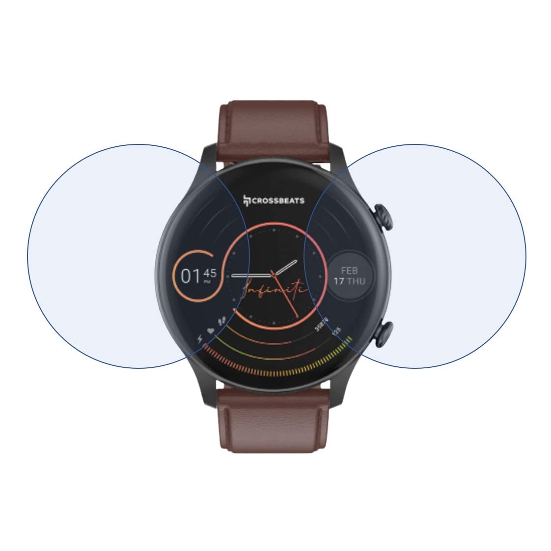 DVTECH� (Pack of 02 Flexible Unbreakable Scratch resistance Smartwatch Screen protector for Crossbeats Orbit Infiniti (Not a Tempered glass) (B0B292KYM7) Amazon Price History, Amazon Price Tracker