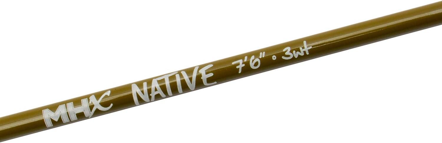 MHX 7'6" 3 wt. Native Fly Rod Blank - NF763-4-BT