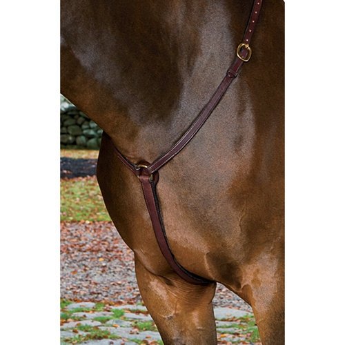 Nunn Finer Hunting Breastplate (Havana/Brass, Cob)