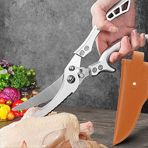 EGDSVD Tesouras de cozinha, tesoura de cozinha, tesoura de frango, tesoura de cozinha, cortador de p
