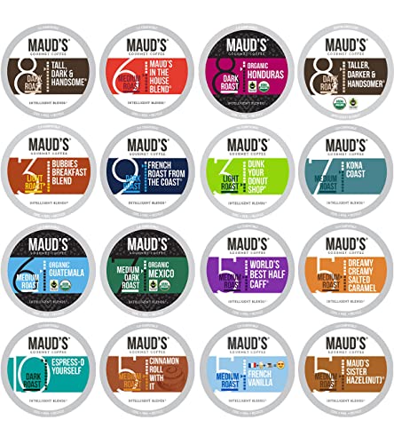 Maud's Coffee Lovers Gift Set - 16 Unique Blends for Every Taste!