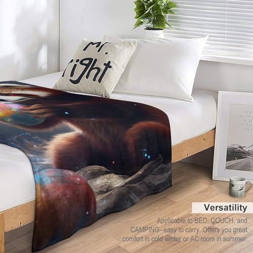 Plaid couverture jeté flanelle chaud pour chaise et canapé