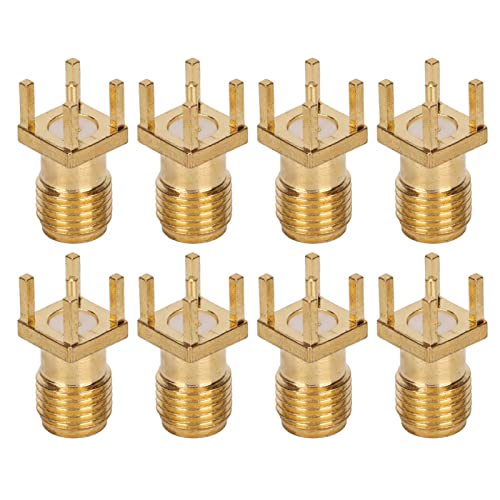 Adaptadores de cable coaxial (100 uds.) con conector RF eficiente para receptores de WiFi 4