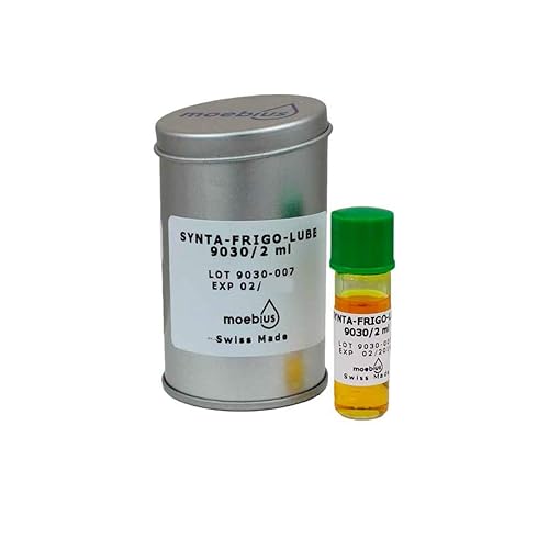 Moebius Synta-Frigo-Lube 9030 Relojes de cuarzo, mecánica de precisión, relojes, temporizadores 0.1 fl oz