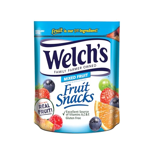 Welch's Fruit Snacks, Mixed Fruit Resealable...