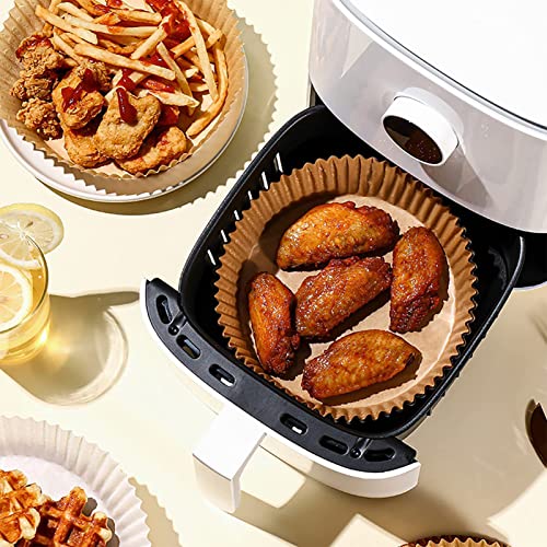 Forro de papel descartável Air Fryer, forros antiaderentes descartáveis para fritadeira a ar, papel