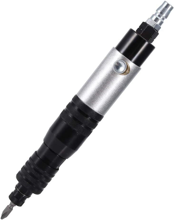CW/CCW Straight Shank 1200rpm Handhold Pneumatic Screwdriver with Screw Head for Fastening Dis-assembly of Screws