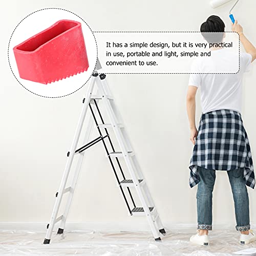 DOITOOL 2 Pcs Laddercovers N?o Deslizam Os Pés da de Borracha Cobrem Pés de Substitui??o Pés de Almo