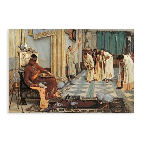 Toile Emperor Honorius Waterhouse : Émotion artistique et poésie sur vos murs