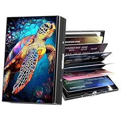 Colored Turtle Swimming