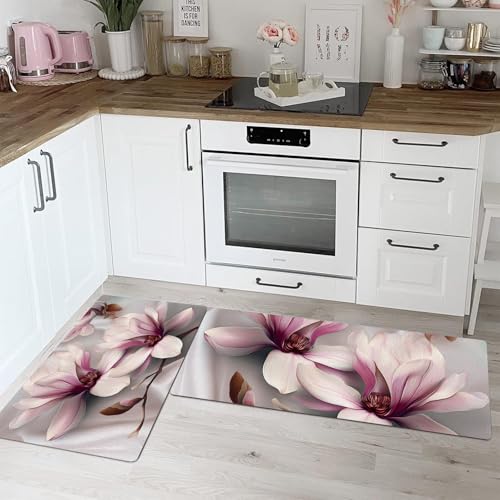 Tapis de cuisine antidérapant lot de 2 grand format lavable - 2