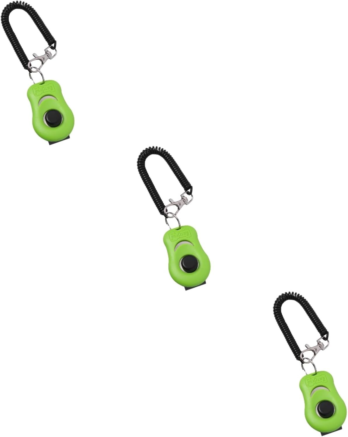 Homoyoyo 3pcs Pet Training Clicker Whistle for Dog Obedience and Agility Training Tool for Puppies and Pets Communication and Correct Behaviors