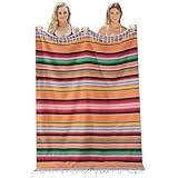 Mexican Blankets Tablecloth Runner Fiesta Theme Party Decor Cinco De Mayo Cobija Ofrenda Altar Mantel Table Cloths Mexicanas Serape Decorations Para Mesa Mexicano Searipe Del Mex Dia De Muertos Los