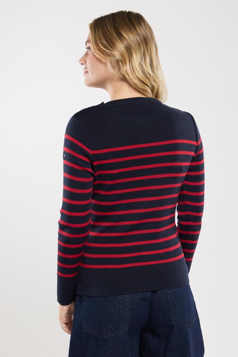 Armor Lux Sweter Kobiety Pull Marin "Briac" Femme